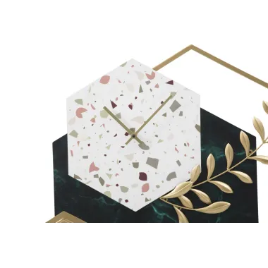 ZEGAR ŚCIENNY HEXAGON 62x4,5x62 cm